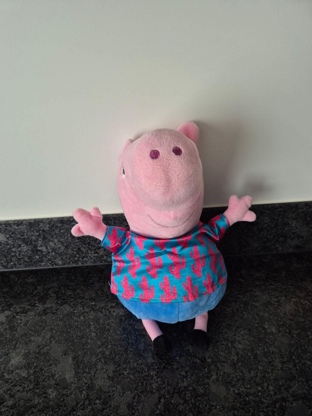 Peppa Pig - Knuffel George met cactus-shirtje, Ophalen of Verzenden, Overige typen