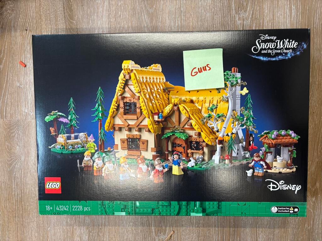 Lego Huis van Sneeuwwitje 43242 MISB, Ophalen of Verzenden, Nieuw
