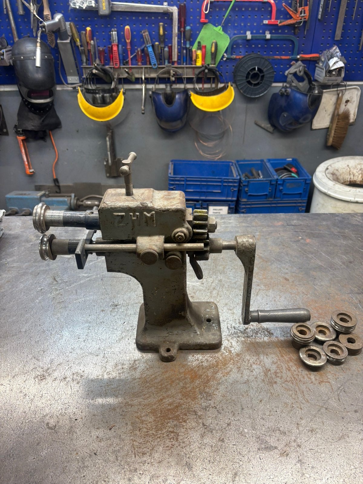 ZHM velsmachine, Ophalen, Gebruikt
