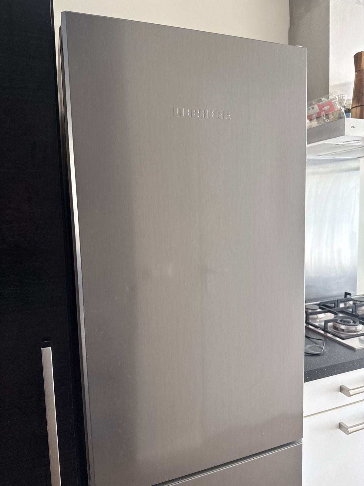 Liebherr Koel-vriescombinatie met 3 vrieslades, Ophalen, Gebruikt, 200 liter of meer, 60 cm of meer