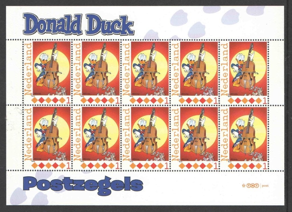 Postzegels Donald Duck, Ontdek Duckstad: Vel 27, Ophalen of Verzenden, Na 1940, Postfris