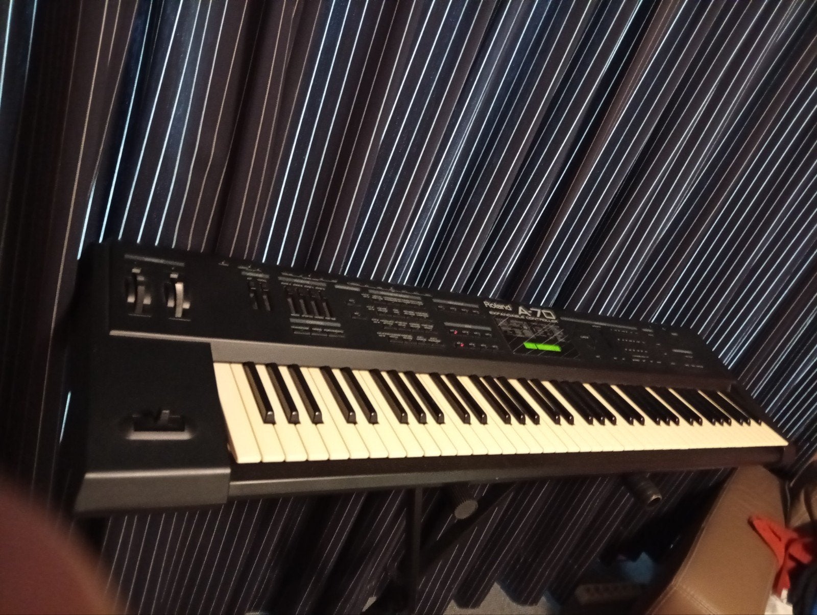 Te koop Roland A-70 met gewilde extension card, Gebruikt, 88 toetsen, Roland, Ophalen of Verzenden