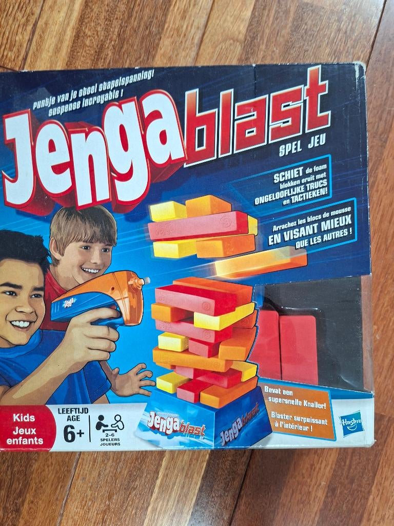 Jenga blast, Een of twee spelers, Ophalen, Gebruikt, Haspro