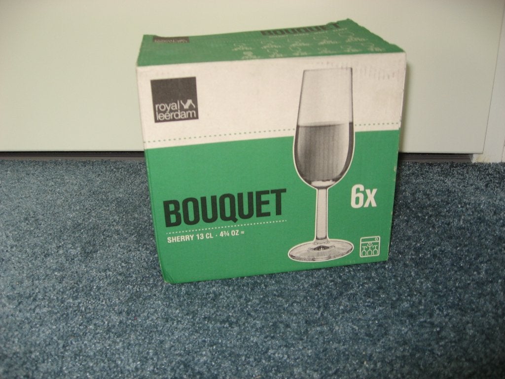 6 sherryglazen / champagneglazen / kleine wijn glazen, Ophalen of Verzenden, Zo goed als nieuw, Overige typen