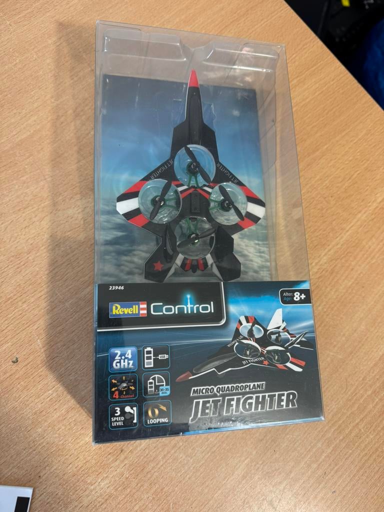 Revell Control Micro Quadroplane Jet Fighter ( Nieuw in doos, Ophalen of Verzenden, Zo goed als nieuw