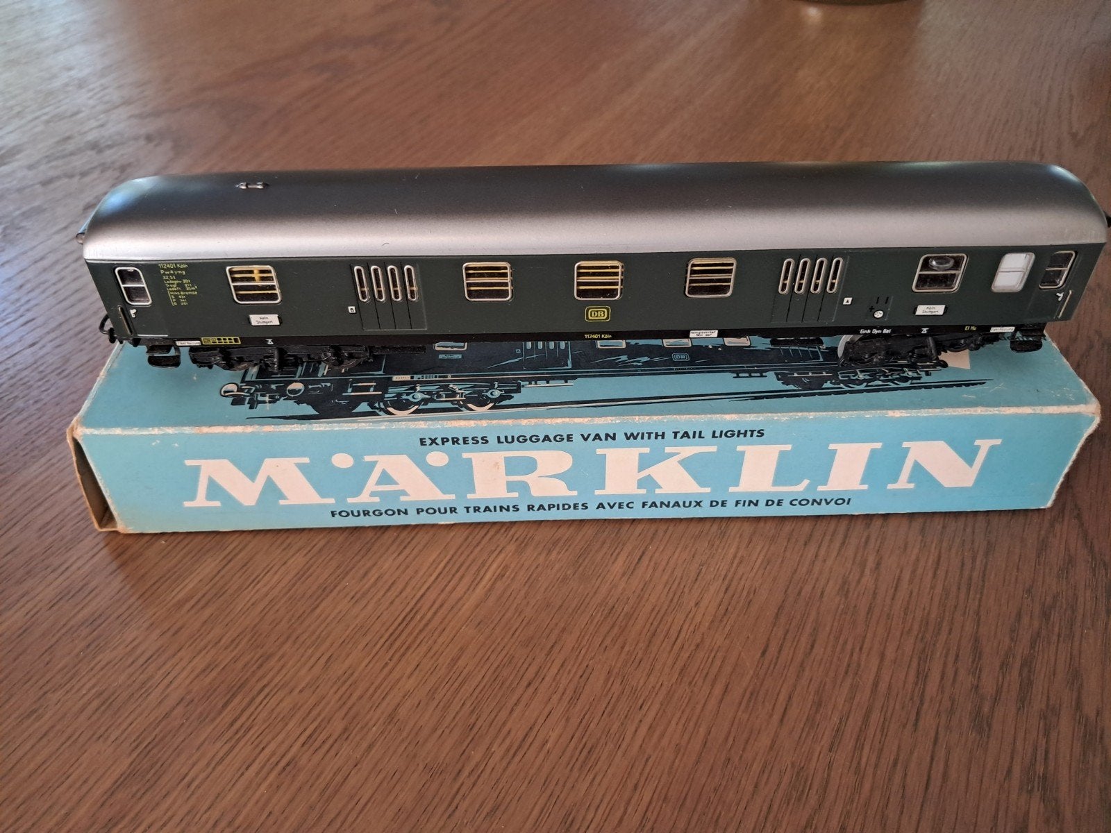 MARKLIN 4044 BAGAGE WAGEN H0, Hobby en Vrije tijd, Modeltreinen | H0, Wisselstroom, Wagon, Ophalen of Verzenden, Zo goed als nieuw