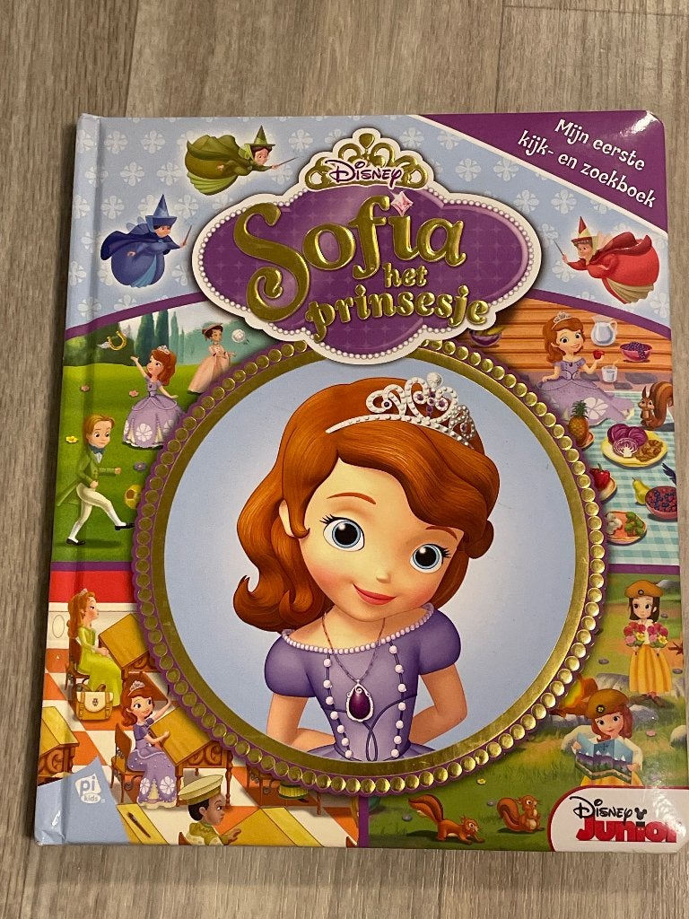 Kijk en zoekboek disney sofia het prinsesje nieuw, Ophalen of Verzenden, Nieuw, Sprookjes