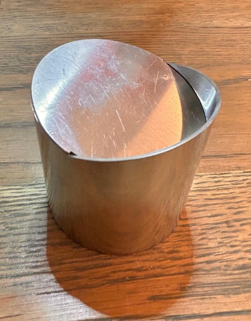 Originele Vintage Stelton Wip-Asbak, Zilver, Ophalen of Verzenden, Metaal, Overige merken