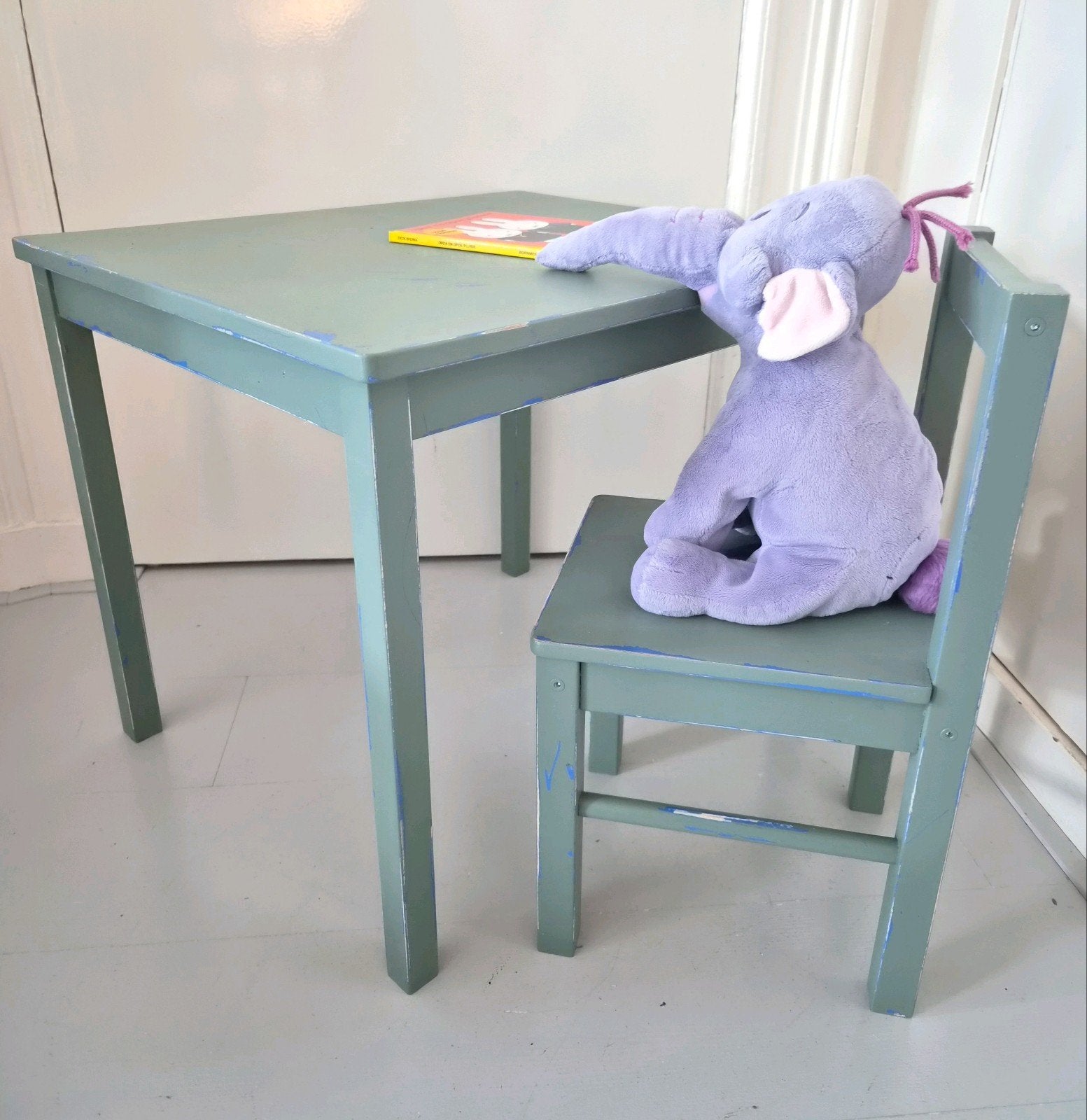 Stoere Set Kindertafel Kinderstoel IKEA Kritter Tafeltje Sto, Ophalen