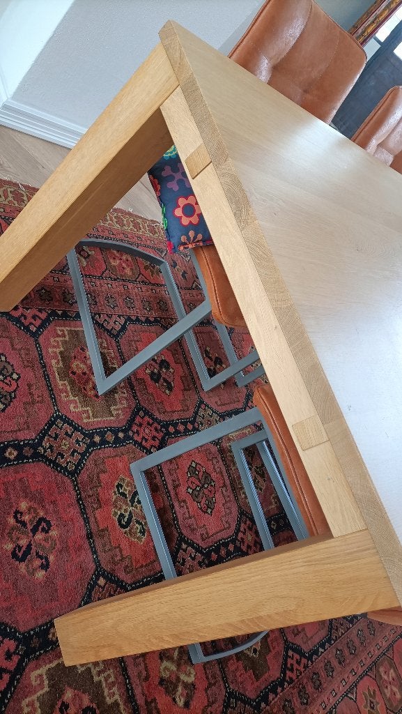Tafel, Huis en Inrichting, Ophalen, Gebruikt, Eikenhout, 50 tot 100 cm