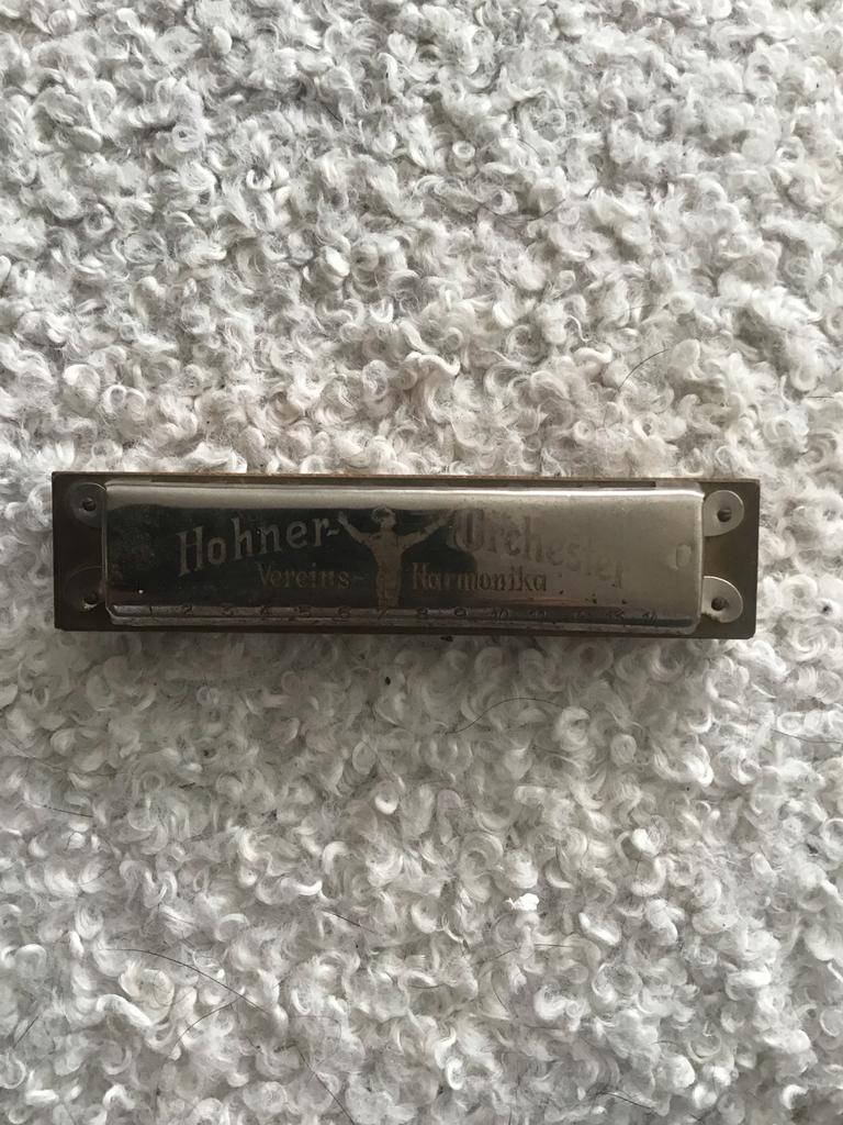 Vintage Hohner Orchester Vereine Harmonika Mondharmonica, Muziek en Instrumenten, Blaasinstrumenten | Mondharmonica's, Gebruikt