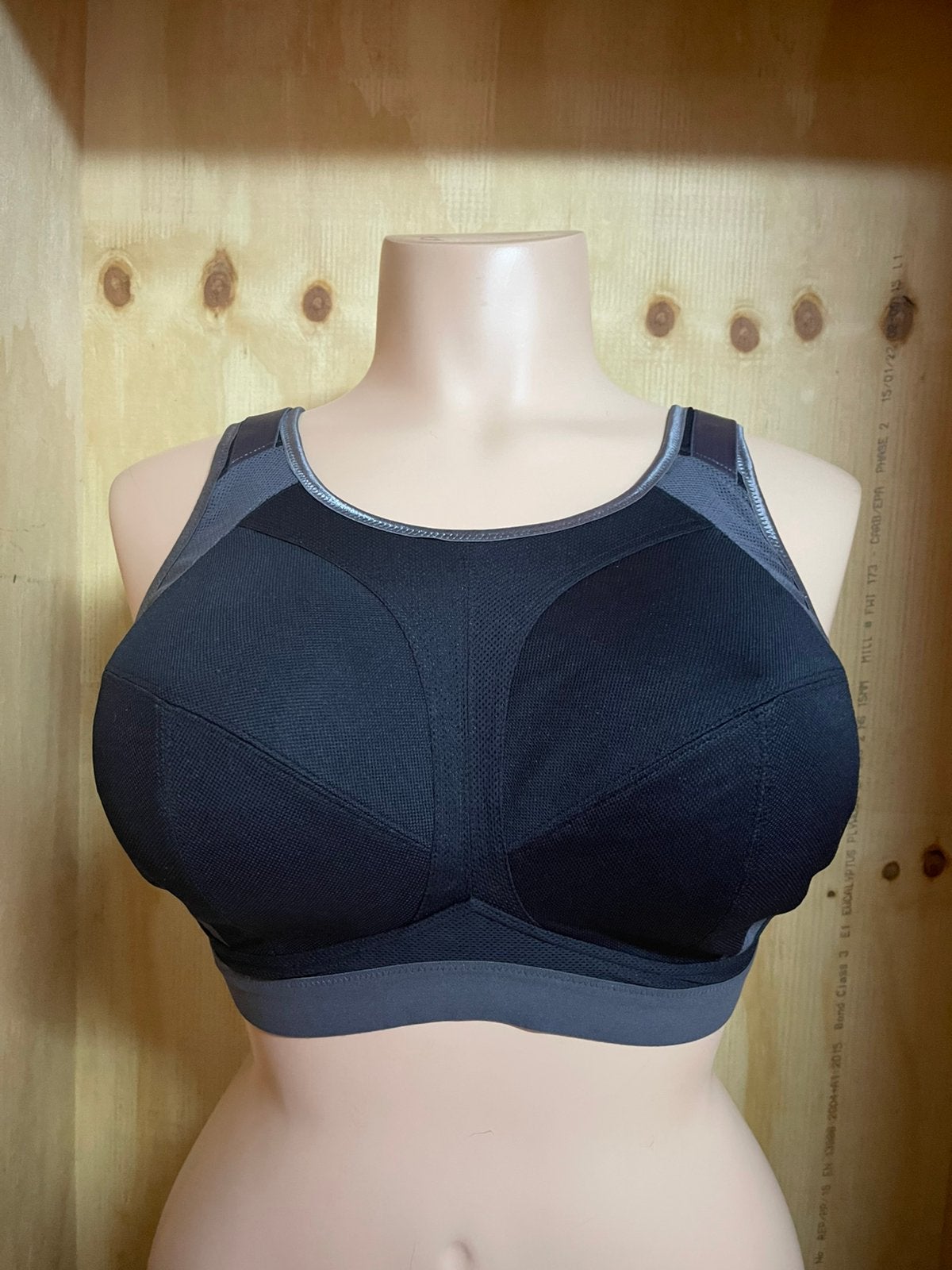 Anita sport bh zonder beugel 100g   model 5567, Verzenden, Zwart, BH