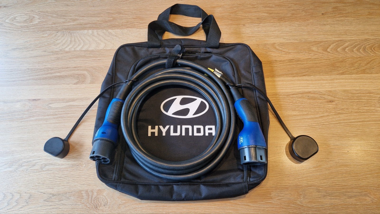 Hyundai 3 fase laadkabel, 5 meter, Ophalen of Verzenden, Gebruikt, Laadkabel