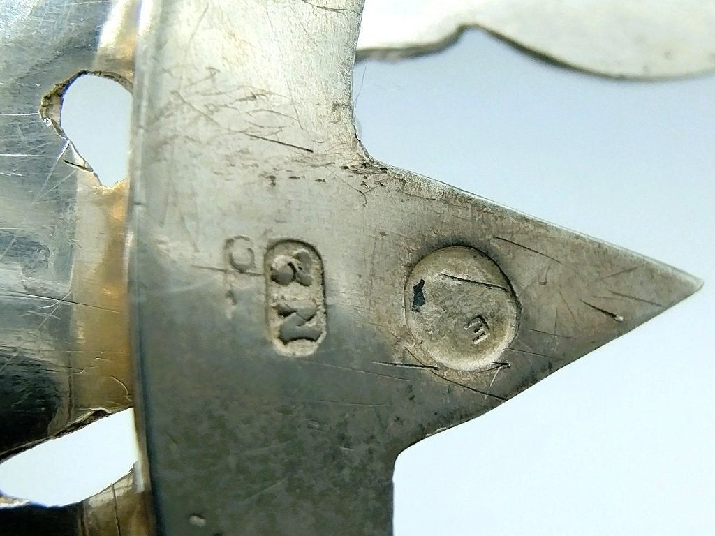 Zilveren Jom kippoer gesp, Gebr. Niekerk, Groningen, 1909, Antiek en Kunst, Verzenden, Zilver