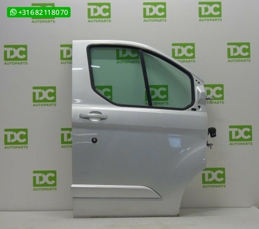 Ford Transit Custom ('12-'18) Voorportier rechts zilvergrijs, Auto-onderdelen, Carrosserie en Plaatwerk, Gebruikt, Ford, Deur