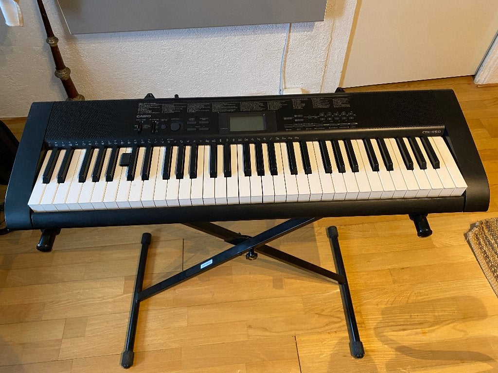 Casio CTK 1150, Ophalen, Casio, Met standaard, 61 toetsen
