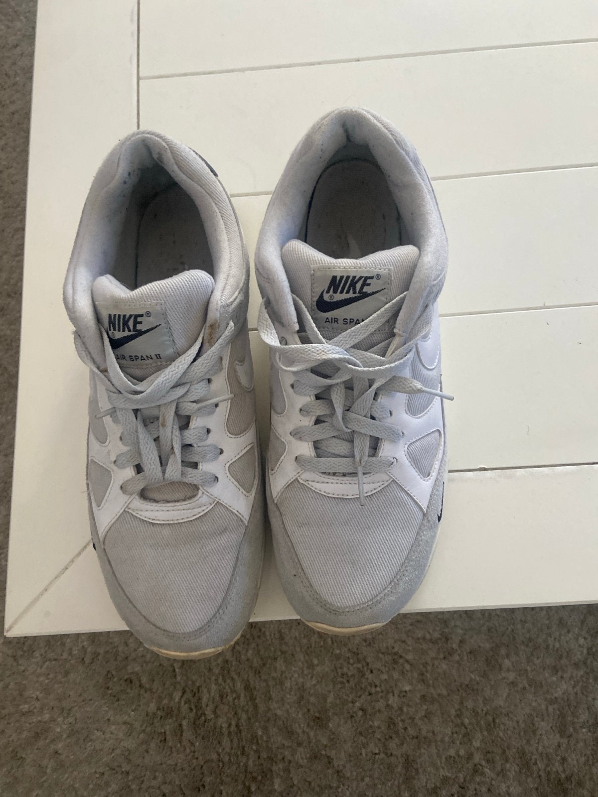 Nike Air Span II sneakers - Maat 44/45, Ophalen of Verzenden, Gedragen, Overige kleuren, Sneakers of Gympen