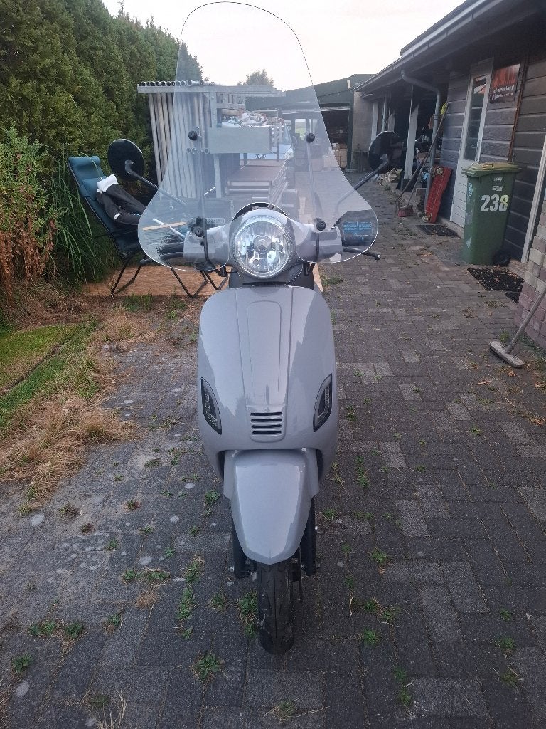 Vespa look scooter Nardo Grey 2021 DJJD  4334 KM., Ophalen, DjjD Cashmere, Zo goed als nieuw, Benzine