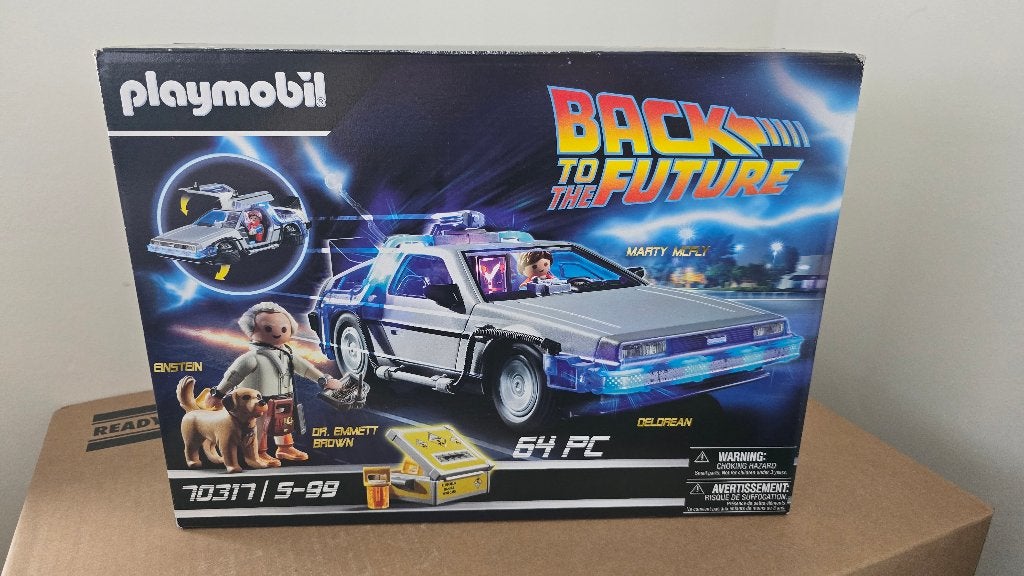 Playmobil 70317 Back to the Future Delorean nieuw in doos, Ophalen of Verzenden, Nieuw, Complete set