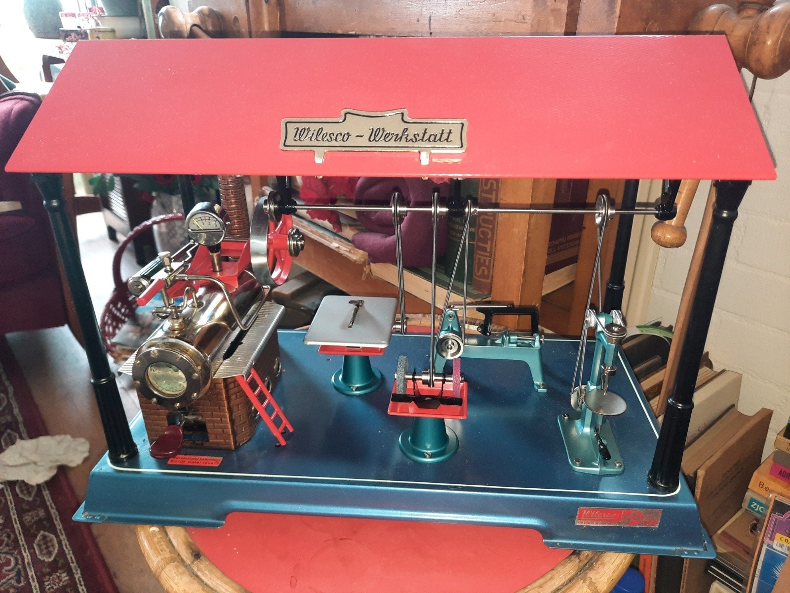 Wilesco Stoommachine Werkplaats (bijna nieuw, in doos), Ophalen, Zo goed als nieuw, Jongen of Meisje
