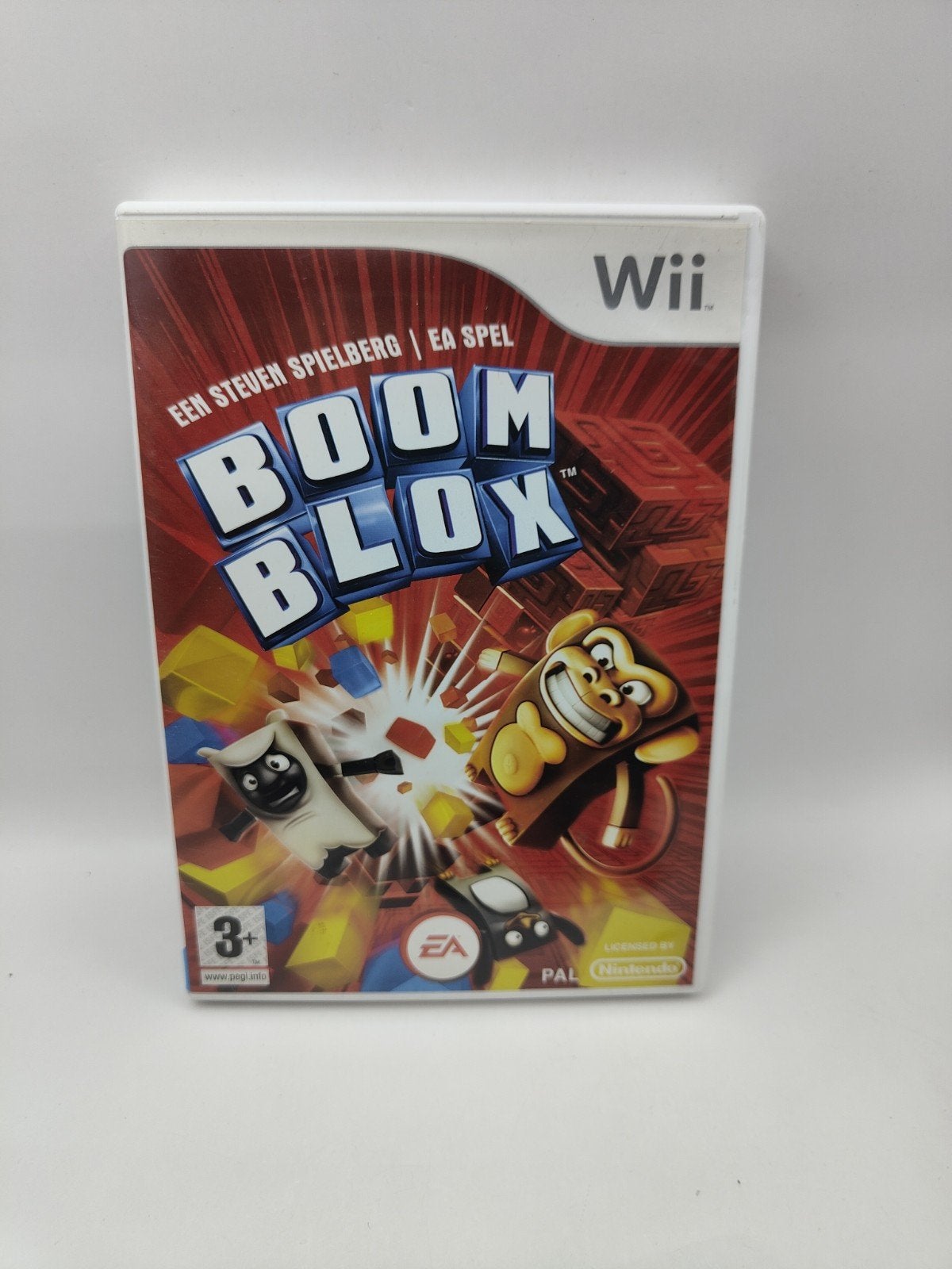 Boom Blox Wii, Puzzel en Educatief, Electronic Arts, 1 speler, EA Swiss Sàrl, Place du Molard 8, 1204 Genève, Zwitserland