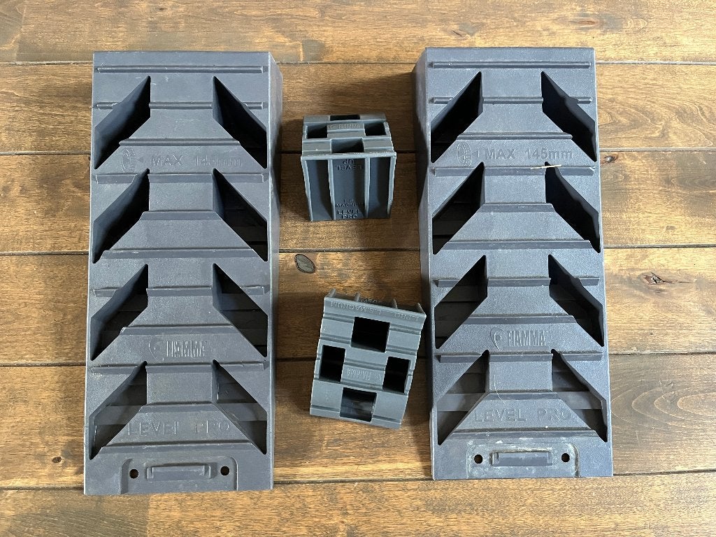 Fiamma Leveler Pro oprijblokken set voor caravan/camper, Ophalen of Verzenden, Zo goed als nieuw
