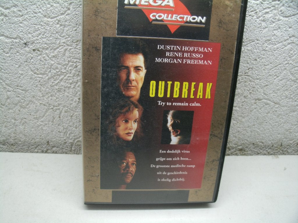 vhs 181b outbreak, Alle leeftijden, Ophalen of Verzenden, Zo goed als nieuw, Actie en Avontuur