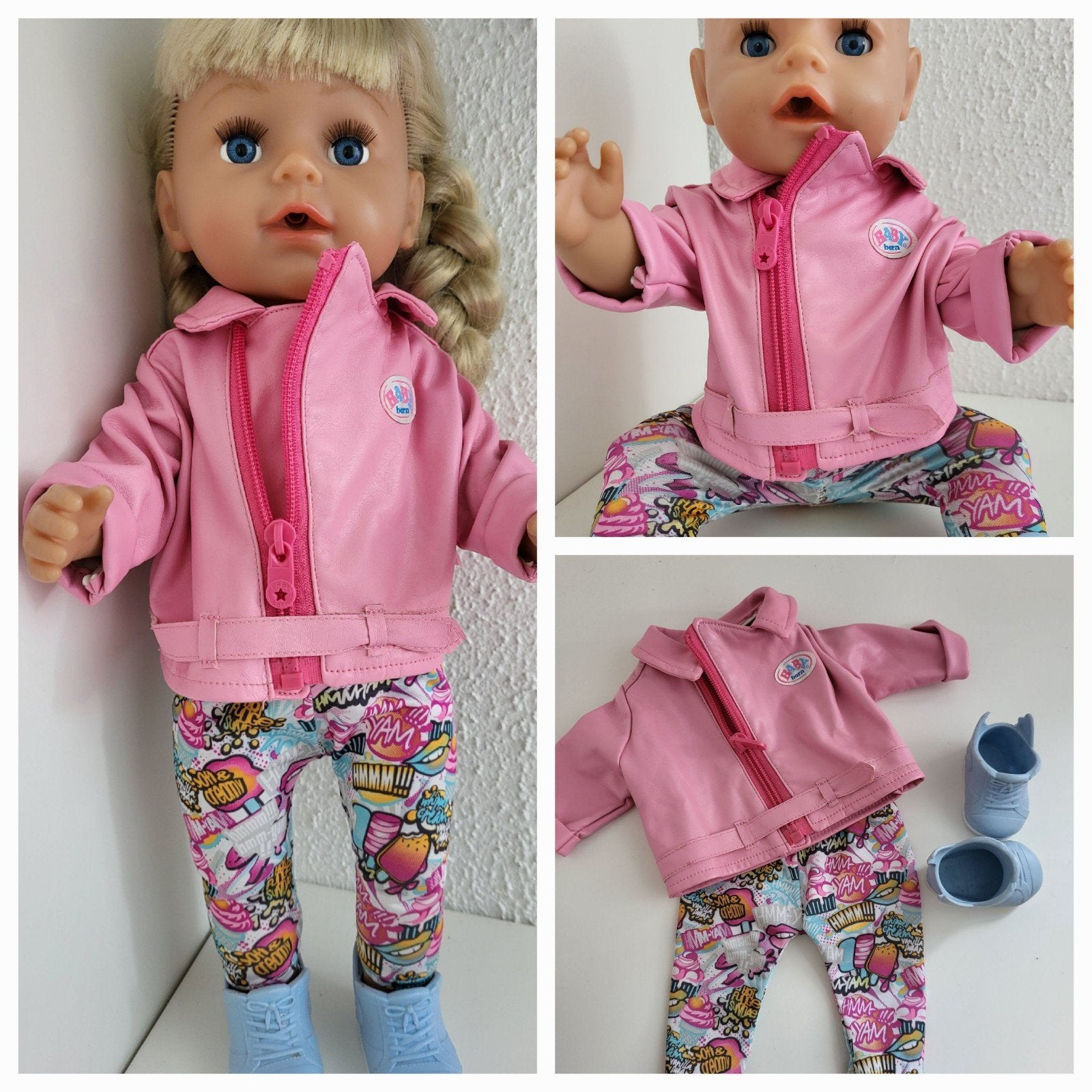 Baby Born kleding City Scooter set Deluxe Babyborn., Kinderen en Baby's, Speelgoed | Poppen, Ophalen of Verzenden, Zo goed als nieuw