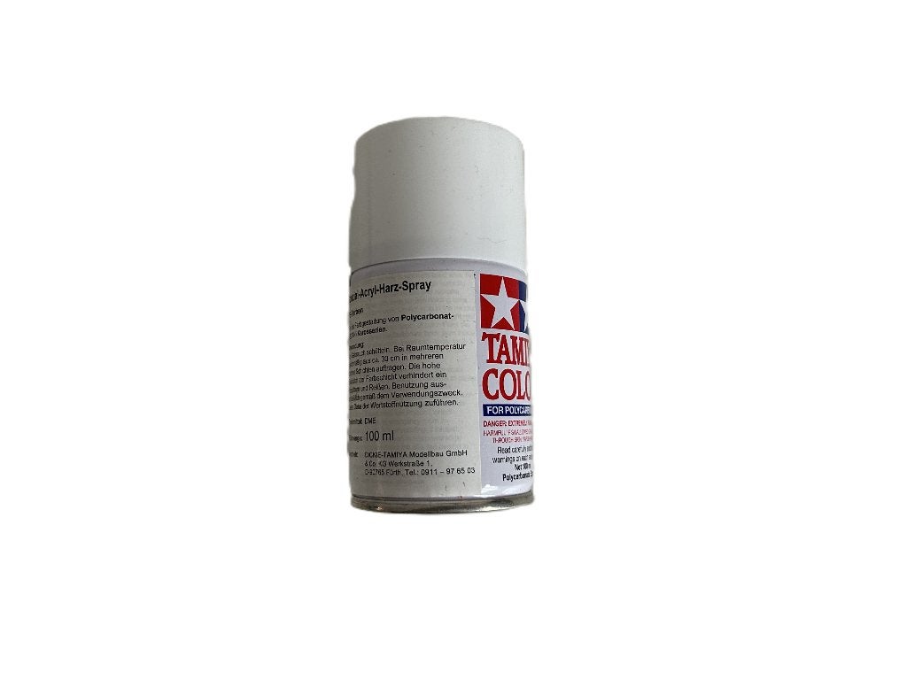 Tamiya PS-1 white spray paint, Ophalen of Verzenden, Gebruikt, Onderdeel