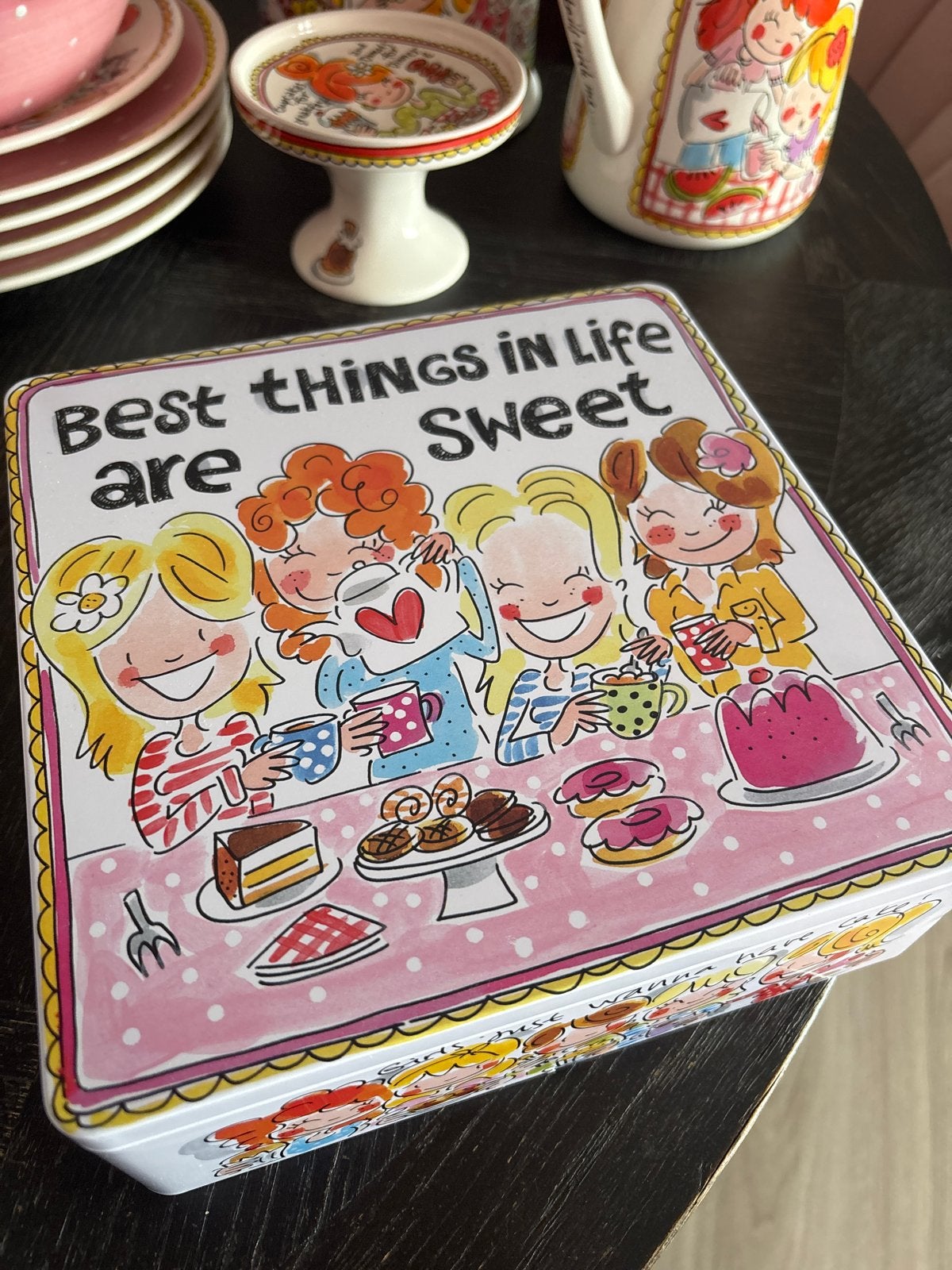 Blond Amsterdam Best Things In Life Are Sweet Koekblik, Nieuw, Ophalen of Verzenden, Metaal, Modern
