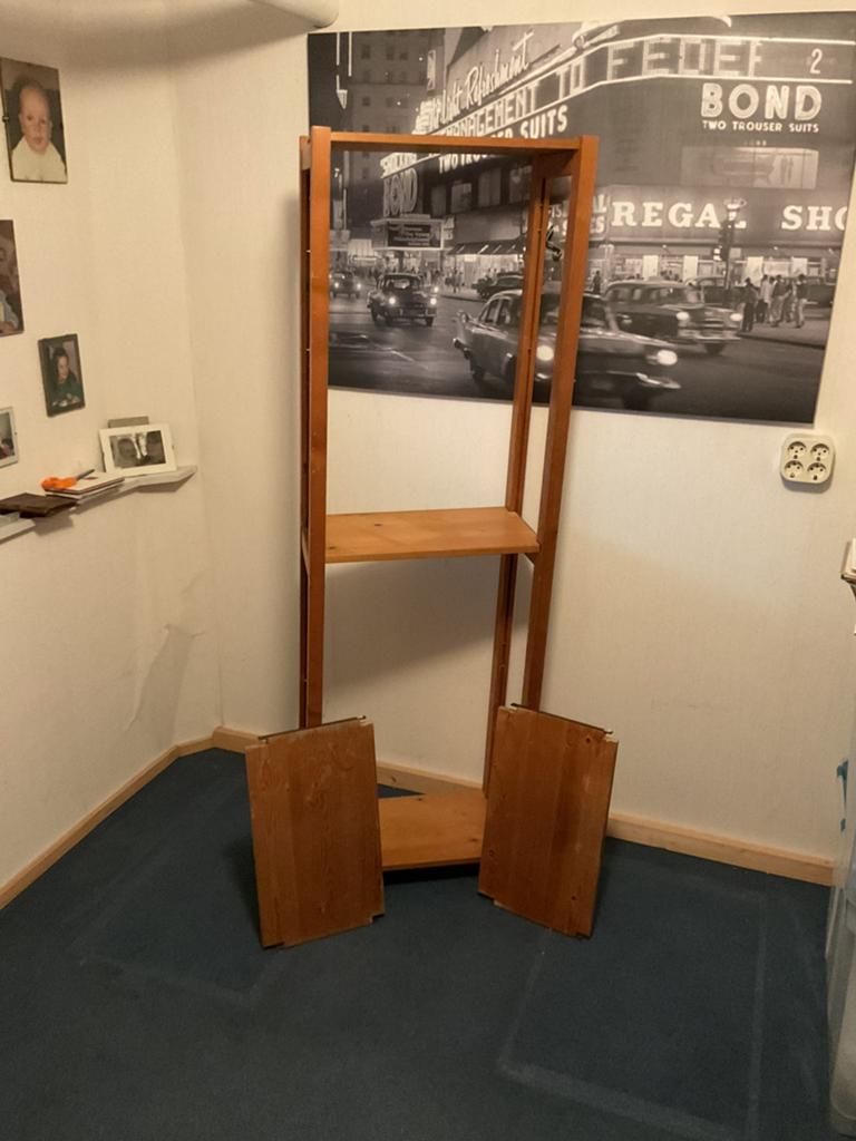 Lundia stelling kast, Ophalen, Gebruikt