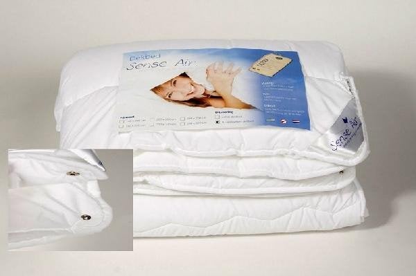 super soft en fluffy 4-seizoen dekbed anti allergisch, Ophalen of Verzenden, Eenpersoons, Wit, Dekbedovertrek