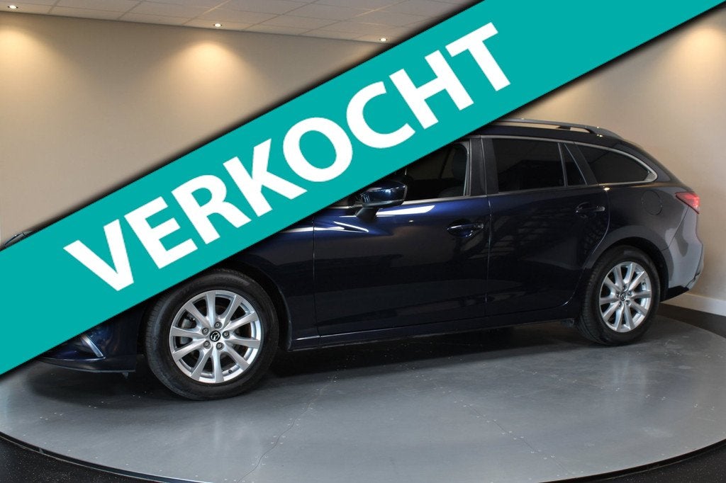 Mazda 6 Sportbreak 2.0 SkyActiv-G 165 Skylease Drive *Automa, Auto's, Mazda, 1998 cc, Gebruikt, 4 cilinders, 5 stoelen