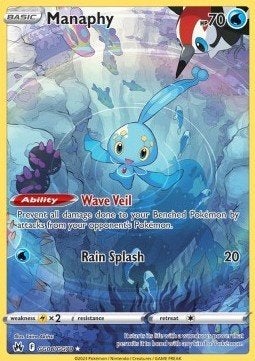 MANAPHY GG06/GG70 - CROWN ZENITH, Ophalen of Verzenden, Nieuw, Losse kaart, Foil