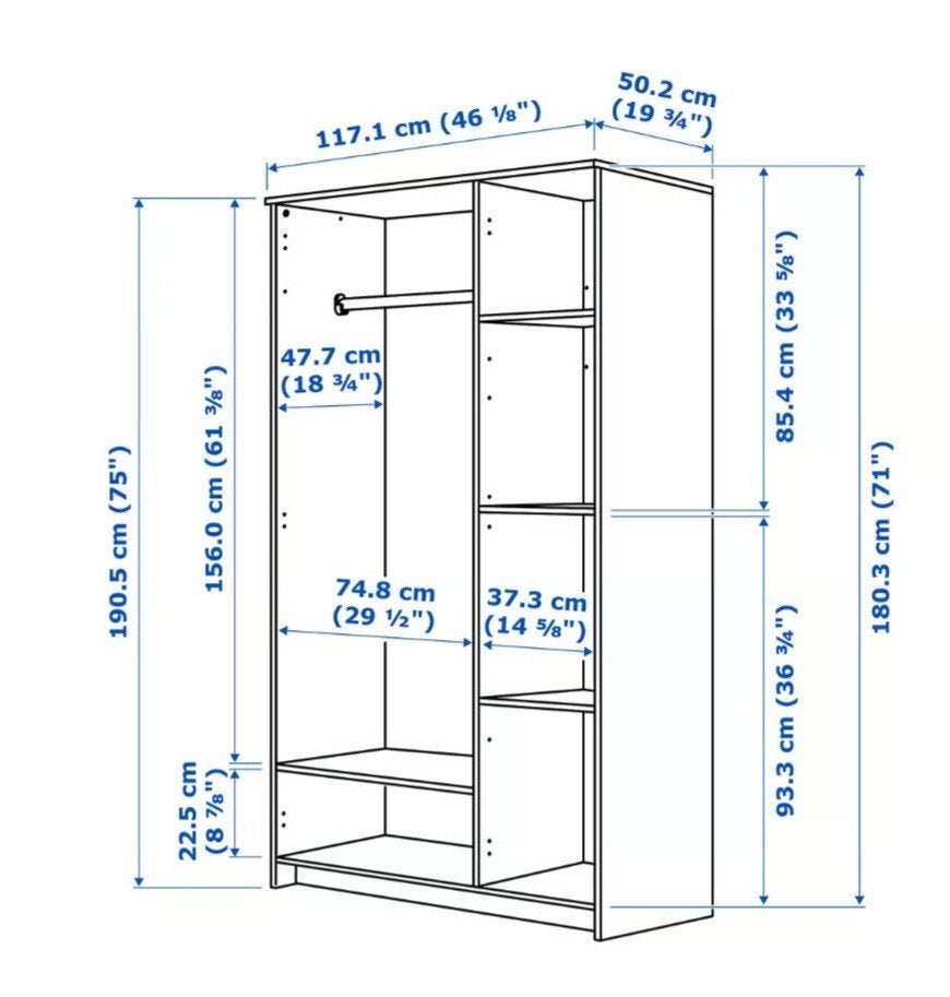 GEZOCHT:witte planken IKEA Brimnes 3-deurs kledingkast, Ophalen, 25 tot 50 cm, 50 tot 100 cm, 150 tot 200 cm