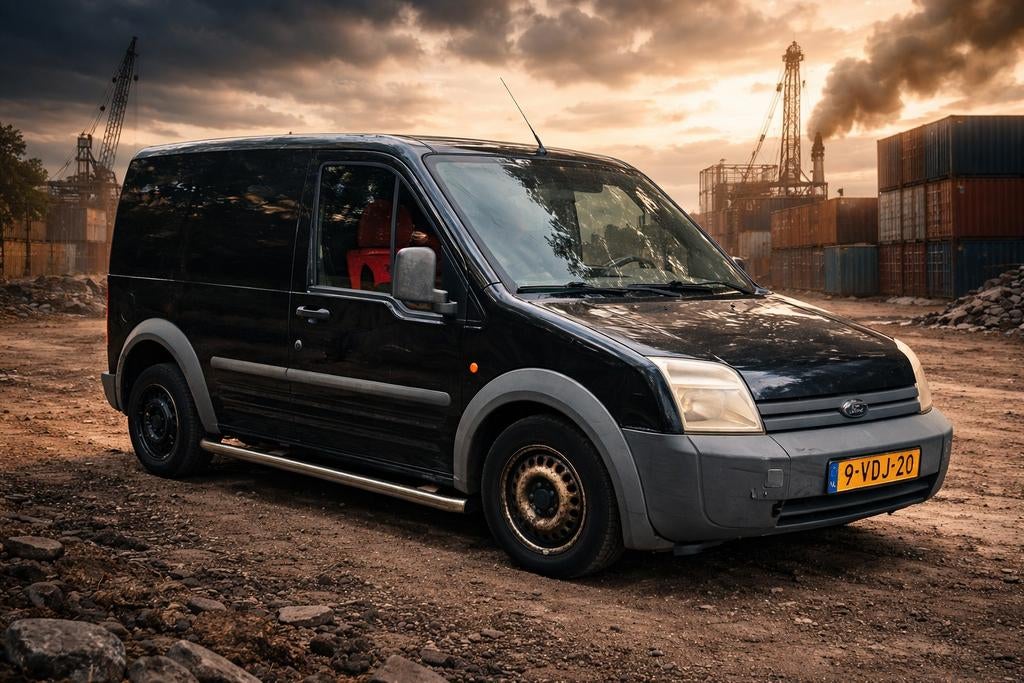 Ford Transit Connect 1.8 Tdci T200s VAN 66 500 2009, Auto's, Bestelauto's, Voorwielaandrijving, 4 cilinders, Origineel Nederlands