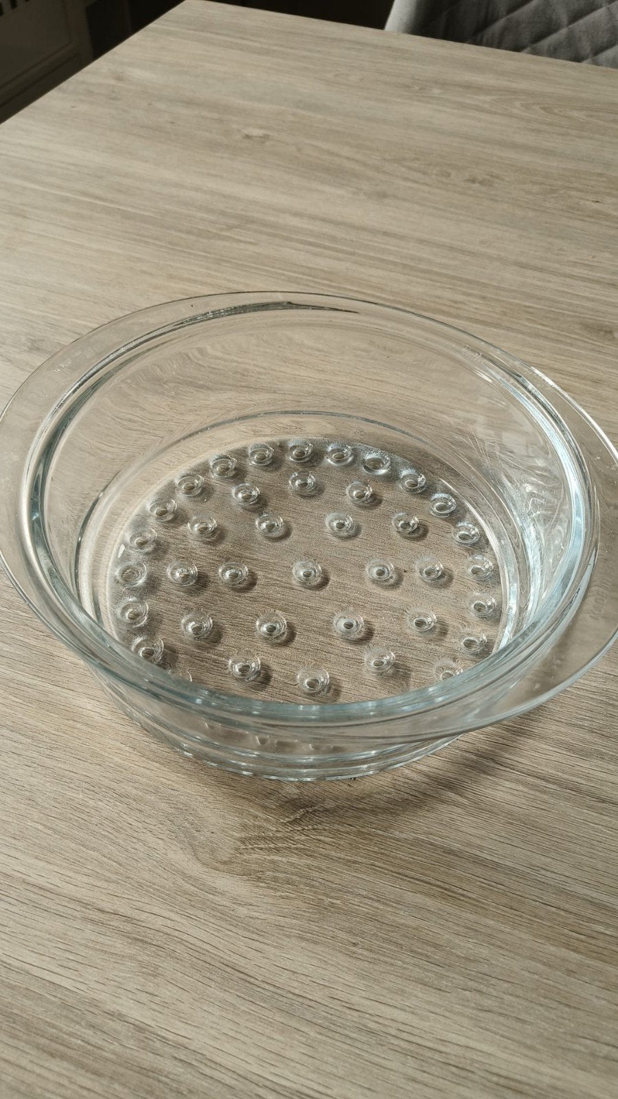 om groenten/andere dingen mee te stomen. voor in de pan, Ophalen