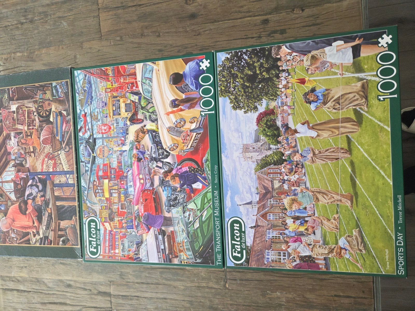 falcon puzzels, Ophalen, 500 t/m 1500 stukjes, Zo goed als nieuw