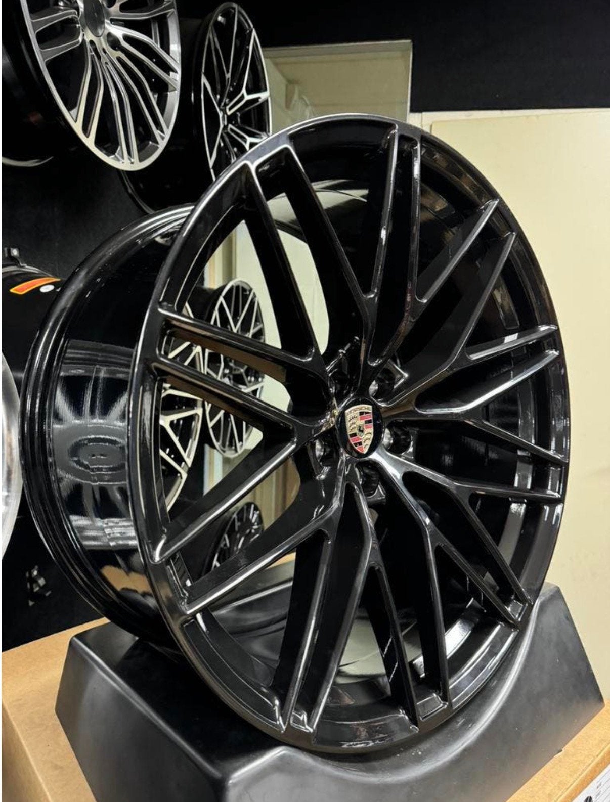 21 inch velgen voor Porsche GTS look 5x112 Macan breedset ni, Velg(en), Nieuw, Personenwagen, 21 inch