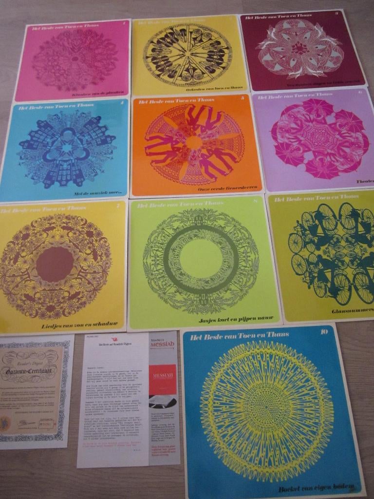 Het Beste Van Toen En Thans Reader's Digest Holland 10 LP's, Complilatie, Ophalen of Verzenden, Zo goed als nieuw, 12 inch