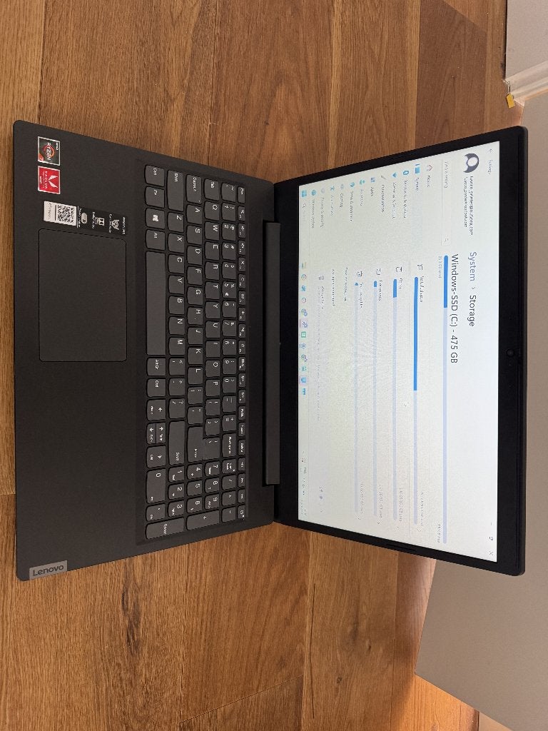 Lenovo IdeaPad L340 15.6" Ryzen 7 16GB RAM 475GB SSD, Computers en Software, Lenovo Ideapad, Ryzen 7, 2 tot 3 Ghz, Qwerty
