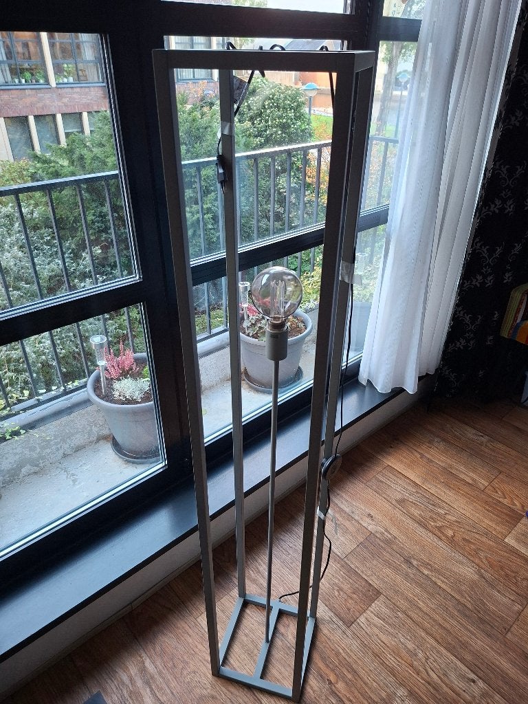Staande lamp, Ophalen, Kunststof, Gebruikt, E27 (groot)