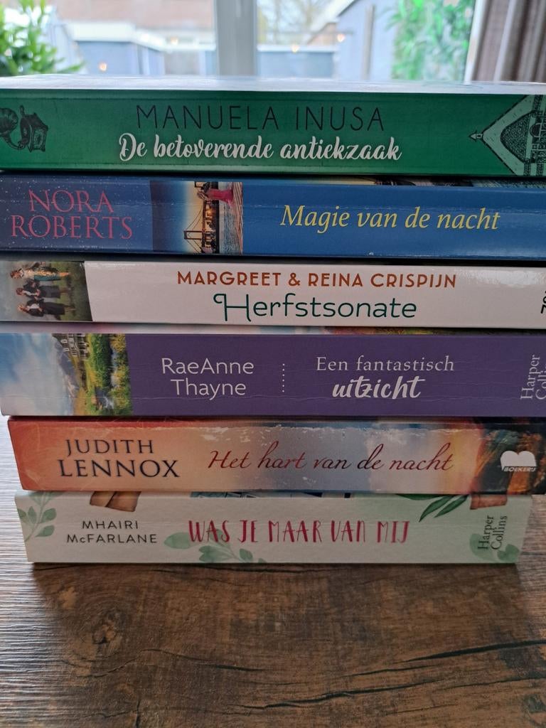 6 romans van diverse auteurs, Boeken, Ophalen of Verzenden, Gelezen, Diverse auteurs, Nederland