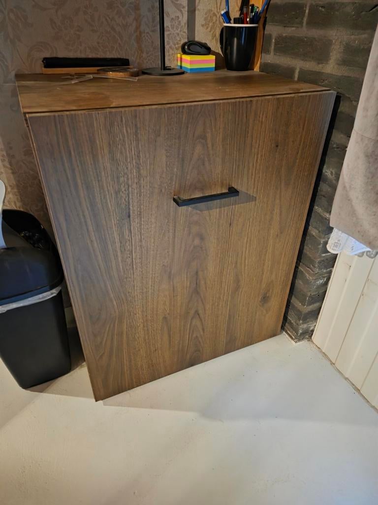 Uitschuifbare bureau, Huis en Inrichting, Bureaus, Ophalen, Zo goed als nieuw