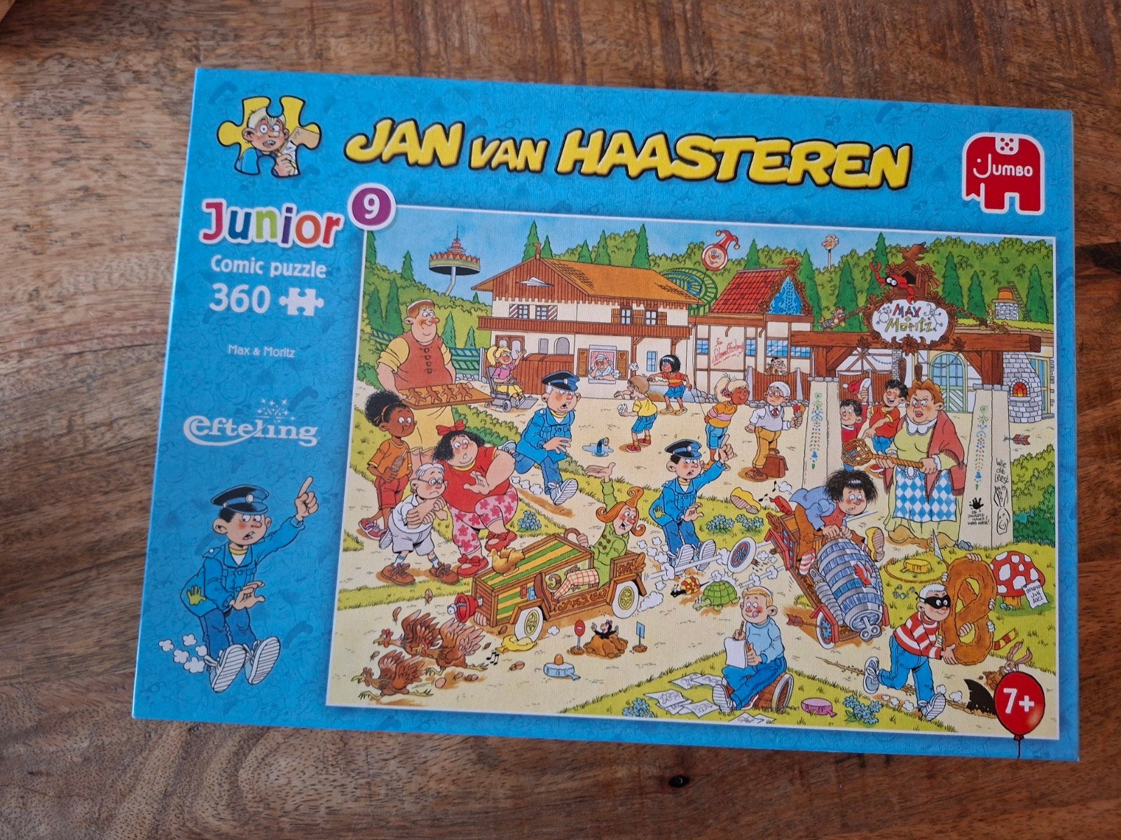 puzzel Jan van Haasteren Efteling Max & Moritz 360 st, Ophalen, Meer dan 50 stukjes, Gebruikt, 6 jaar of ouder
