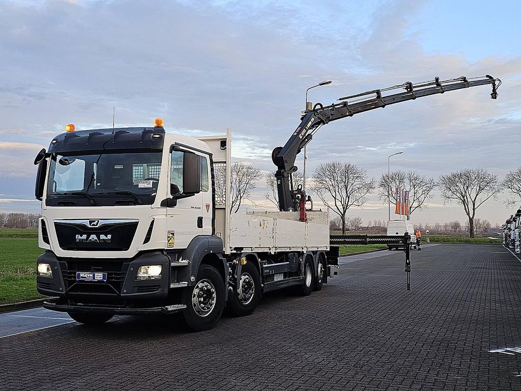 M.A.N. 35.420 TGS hiab 228es-5,8x2*6, Automaat, Euro 6, Wit, Bedrijf