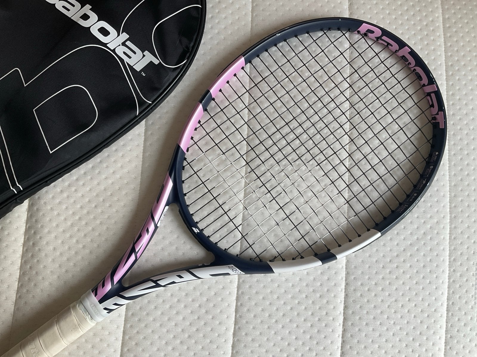 Babolat Pure Drive Junior 26 Tennisracket met hoes, Ophalen of Verzenden, Gebruikt, Racket, Babolat