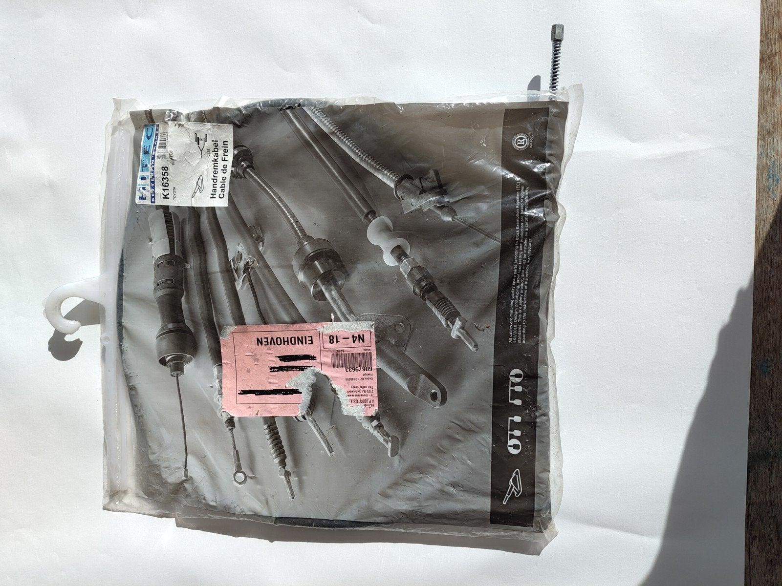 Toyota Handremkabel Hitec K16358, Ophalen of Verzenden, Nieuw, Toyota