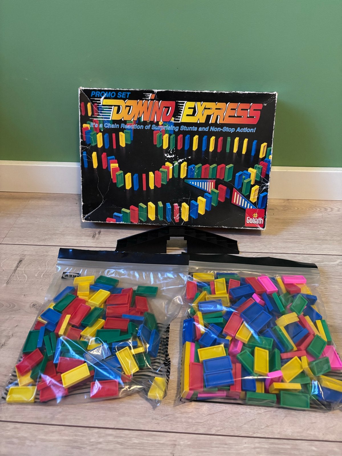 Domino Express Promo Set Jaren '90 - Compleet & Speelklaar, Ophalen of Verzenden, Gebruikt, Jongen of Meisje