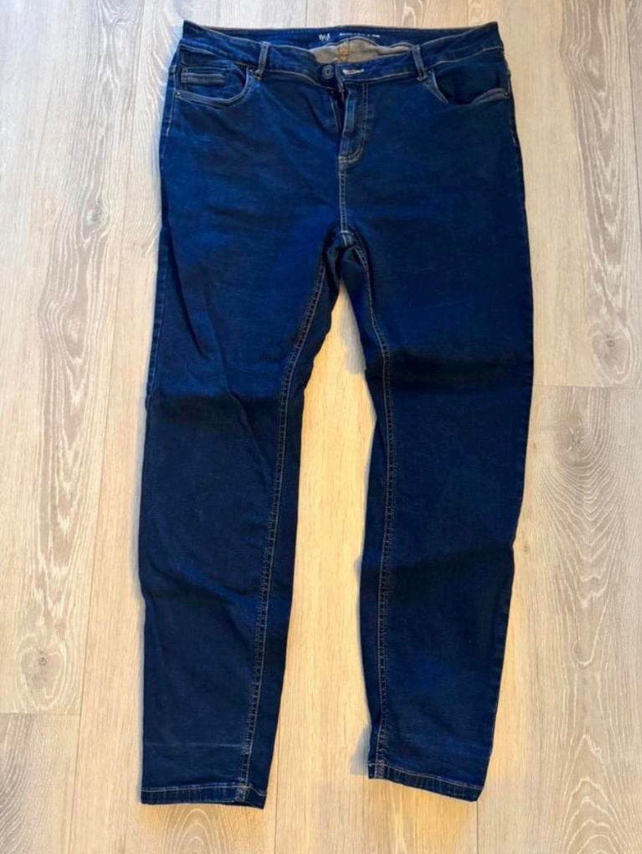 Dames jeans, Ophalen of Verzenden, Zo goed als nieuw, Blauw, Overige jeansmaten